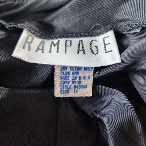 Vintage Rampage Y2K Floral Halter Mini Dress Size XS - Picture 3 of 5